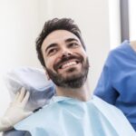 men at the dentist